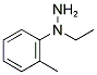 1-ETHYL-1-(O-TOLYL)HYDRAZINE Struktur