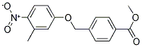 4-(3-METHYL-4-NITRO-PHENOXYMETHYL)-BENZOIC ACID METHYL ESTER Struktur