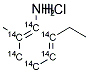 2-ETHYL-6-METHYLANILINE HYDROCHLORIDE, [RING-14C(U)] Struktur