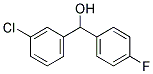 3-CHLORO-4'-FLUOROBENZHYDROL Struktur