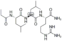 LEUPEPTIN, PROPIONYL- Struktur