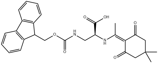 DDE-L-DAP(FMOC)-OH Struktur