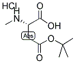 H-L-MEASP(TBU)-OH HCL Struktur