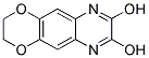 2,3-DIHYDRO[1,4]DIOXINO[2,3-G]QUINOXALINE-7,8-DIOL Struktur