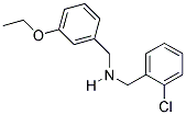 1-(2-CHLOROPHENYL)-N-(3-ETHOXYBENZYL)METHANAMINE Struktur