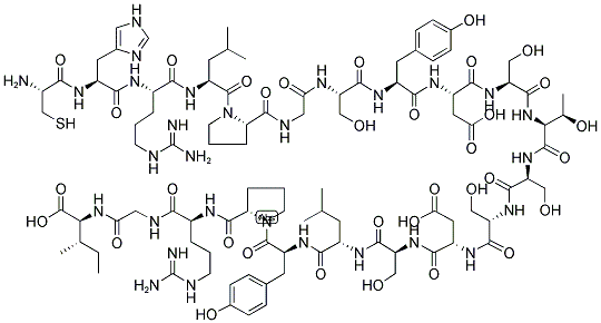 PP36 T-CELL ADAPTOR PROTEIN (26-46) BLOCKING PEPTIDE, HUMAN Struktur