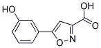 5-(3-HYDROXY-PHENYL)-ISOXAZOLE-3-CARBOXYLIC ACID Struktur