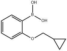 2-(CYCLOPROPYLMETHOXY)BENZENEBORONIC ACID Struktur