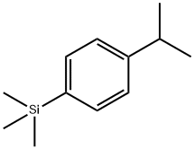 1-(TRIMETHYLSILYL)-4-ISO-PROPYLBENZENE Struktur