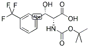 BOC-D-THREO-3-(3-TRIFLUOROMETHYLPHENYL)SERINE Struktur