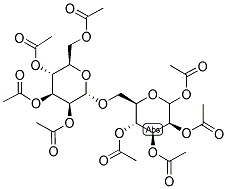 ACETYL 6-O-(2,3,4,6-TETRA-O-ACETYL-A-D-MANNOPYRANOSYL)-2,3,4-TRI-O-ACETYL-D-MANNOPYRANNOSE Struktur