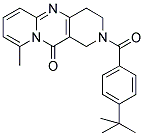 2-(4-TERT-BUTYL-BENZOYL)-8-METHYL-1,2,3,4-TETRAHYDRO-2,8A,10-TRIAZA-ANTHRACEN-9-ONE Struktur