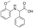 (2-METHOXY-PHENYLAMINO)-PHENYL-ACETIC ACID Struktur