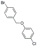 4-BROMOBENZYL-(4-CHLOROPHENYL)ETHER Struktur