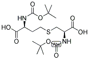 DI-BOC-L-CYSTATHIONINE Struktur