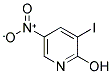 2-HYDROXY-3-IODO-5-NITROPYRIDINE Struktur