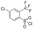 4-CHLORO-2-(TRIFLUOROMETHYL)BENZENESULFONYL CHLORIDE Struktur