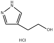 2-(1H-PYRAZOL-4-YL)-ETHANOL HYDROCHLORIDE Struktur