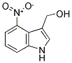 (4-NITRO-1H-INDOL-3-YL)METHANOL Struktur