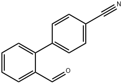 2'-FORMYL-BIPHENYL-4-CARBONITRILE Struktur