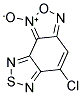 5-CHLORO[1,2,5]THIADIAZOLO[3,4-E][2,1,3]BENZOXADIAZOLE 1-OXIDE Struktur