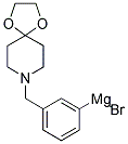 3-(1,4-DIOXA-8-AZASPIRO[4.5]DEC-8-YLMETHYL)PHENYLMAGNESIUM BROMIDE Struktur