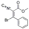 METHYL-2-ISOCYANO-3-BROMO-3-PHENYLACROLEATE (CIS) Struktur