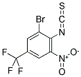 2-BROMO-4-TRIFLUOROMETHYL-6-NITROPHENYLISOTHIO-CYANATE Struktur