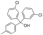 3,3'-DICHLORO-4''-METHYLTRITYL ALCOHOL Struktur