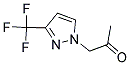 1-(3-TRIFLUOROMETHYL-PYRAZOL-1-YL)-PROPAN-2-ONE Struktur