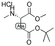 H-L-MEASP(TBU)-OME HCL Struktur