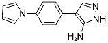 4-[4-(1H-PYRROL-1-YL)PHENYL]-1H-PYRAZOL-5-AMINE Struktur