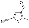 4-FORMYL-1,5-DIMETHYL-1H-PYRROLE-2-CARBONITRILE Struktur