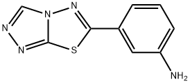 3-[1,2,4]TRIAZOLO[3,4-B][1,3,4]THIADIAZOL-6-YL-PHENYLAMINE Struktur