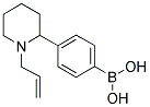 4-(1-ALLYL-PIPERIDIN-2-YL)-BENZENEBORONIC ACID Struktur