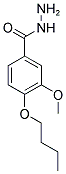 4-BUTOXY-3-METHOXYBENZOHYDRAZIDE Struktur