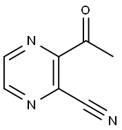 3-ACETYL-PYRAZINE-2-CARBONITRILE Struktur