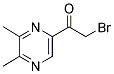 2-BROMO-1-(5,6-DIMETHYL-PYRAZIN-2-YL)-ETHANONE Struktur