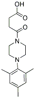 4-(4-MESITYLPIPERAZIN-1-YL)-4-OXOBUTANOIC ACID Struktur