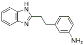 3-[2-(1 H-BENZOIMIDAZOL-2-YL)-ETHYL]-PHENYLAMINE Struktur