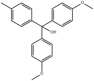 4,4'-DIMETHOXY-4''-METHYLTRITYL ALCOHOL Struktur