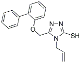 4-ALLYL-5-(BIPHENYL-2-YLOXYMETHYL)-4H-[1,2,4]TRIAZOLE-3-THIOL Struktur