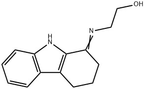 2-(2,3,4,9-TETRAHYDRO-1H-CARBAZOL-1-YLIDENAMINO)-1-ETHANOL Struktur