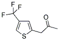 4-(TRIFLUOROMETHYLTHIOPHENYL)ACETONE Struktur