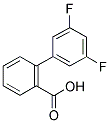 2-BIPHENYL-3',5'-DIFLUORO-CARBOXYLIC ACID Struktur