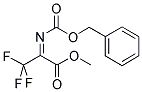 METHYL 2-[BENZYLOXYCARBONYLIMINO]-3,3,3-TRIFLUOROPROPIONATE Struktur