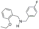 1-(2-ETHOXYPHENYL)-N-(4-FLUOROBENZYL)METHANAMINE Struktur