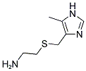 2-(5-METHYL-1H-IMIDAZOL-4-YLMETHYLSULFANYL)-ETHYLAMINE Struktur