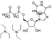 XANTHOSINE-5'-DIPHOSPHATE, TRIETHYLAMMONIUM SALT Struktur