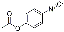 4-ISOCYANOPHENYLACETATE Struktur